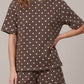 Danielle Shorts Knit Polkadot Shorts