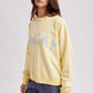 'vacay' Typography Graphic Crewneck Sweatshirt
