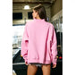 Faith Embroidered Mock Neck Sweatshirt