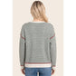 Camdenton Contrast Stripe Long Sleeve Crew Neck Sweater