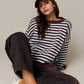 Foster Striped Crewneck Sweater