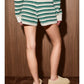 Story Shorts Striped Sweater Knit Lounge Shorts