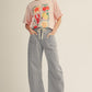 Jax Drawstring Waist Stripe Barrel Pants