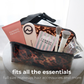Jelly Cosmetic Bag – Tortoiseshell Lay-Flat Makeup Bag by Case-Mate