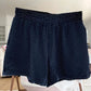 Writer Navy Blue Polka Dot Loungewear Shorts