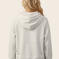 Darla Half Snap Button Long Sleeve Hoodie