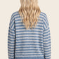 Maria Striped Button Down Sweater Carigan