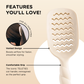 Vented Brush | Full Size | Tan