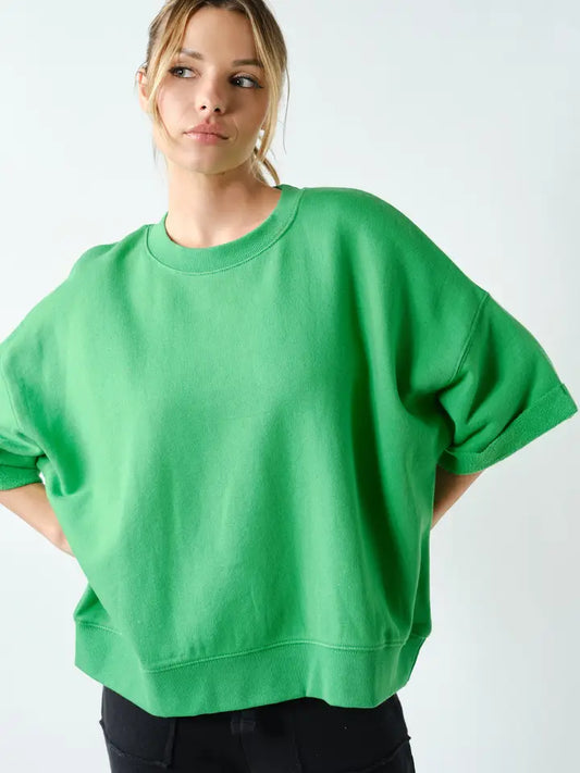 Malibu Lounge Drop Shoulder Top