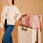 On-the-Go Quilted Weekender Bag–Everbloom Dusty Rose