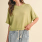 Elijah Short Sleeve Mock Sweater