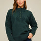 Ada Long Sleeve Textured High Neck Sweater