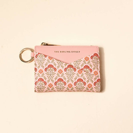 Luxe Pocket Wallet–Everbloom Dusty Rose