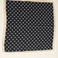 Elegant Polka Dot Silk Scarf
