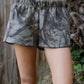 Elk Woodland Camo Cloud Stretch Waist Fleece Shorts