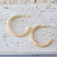 Woven Hoop Earrings