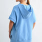 Malibu Summit Short Sleeve Half-Zip Hoodie