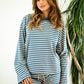 Marlowe Long Sleeve Top Classic Striped Long Sleeve Top