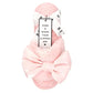 Plush Slippers - Light Blush Bow