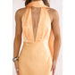 Worthington Satin Halter Maxi Dress