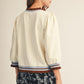 Ottawa Ruffle Edge Detail Lovely Solid Top Ruffle Edge Top