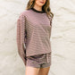 Marlowe Long Sleeve Top Classic Striped Long Sleeve Top