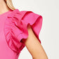 Maysvill eFlutter Ruffle Sleeve Top