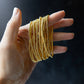 Tarnish Resistant Gold Plated 3mm Beaded Stretch