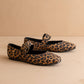 The Soho | Leopard Ballet Fall Flat with Buckle