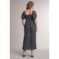 Camila Square Neck Maxi Polka Dot Dress