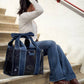 Denim Bow Jelly Tote Bag (Classic) by Case-Mate