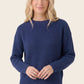 Focused Solid Fuzzy Basic Sweater