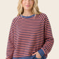 Casper Crew Neck Contrast Long Sleeve