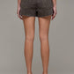 Jackson Brown Cheetah High Rise 3" Inseam Shorts by Hidden Denim