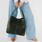 Evie Suede Hobo Shoulder Bag