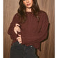 Cable Yarn Sweater