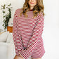 Marlowe Long Sleeve Top Classic Striped Long Sleeve Top