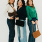 Suede Harper Hobo Shoulder Bag