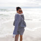 Bali Mockneck Striped Sweatshirt