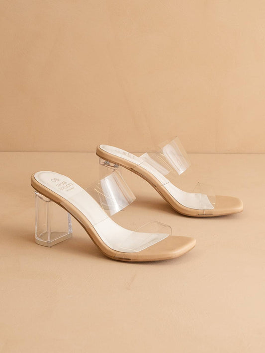 The Emma Clear | Invisible Block Spring Heel