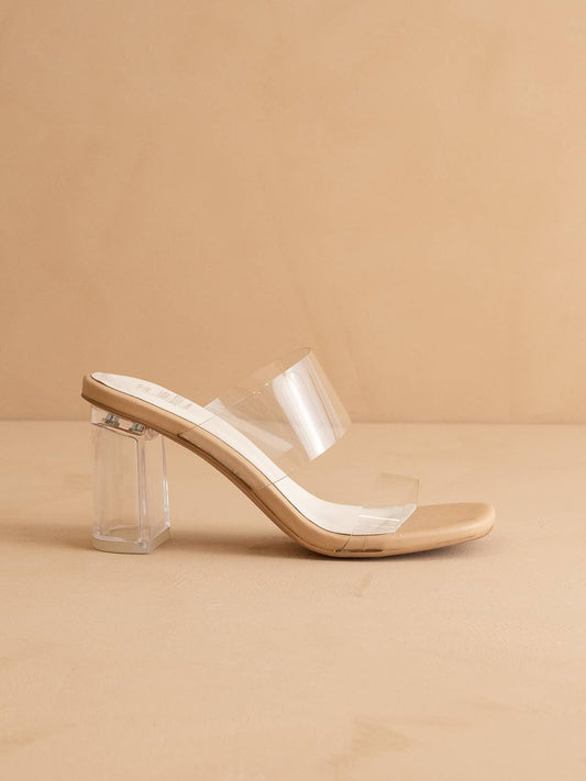 The Emma Clear | Invisible Block Spring Heel