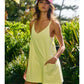 Sport Washed Sporty Mini Dress W Built in Romper Lining