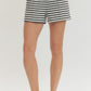 Prince Shorts Striped Knit Shorts