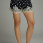 Grafton Polka Dot Lace Trim Shorts