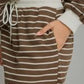 Sutton Mini Skirt with Drawstring & Pockets