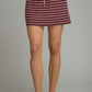 Sutton Mini Skirt with Drawstring & Pockets