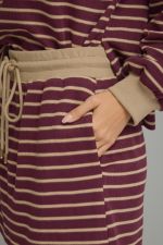 Sutton Mini Skirt with Drawstring & Pockets
