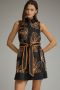 Maxwell Floral Embroidered Sleeveless Mini Dress
