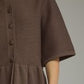 Ella Solid Short Sleeve Knit Cardigan