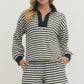 Prince Striped Long Sleeve Knit Top